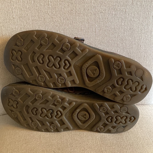 Airwalk Vintage Mary Jane Wedge Flats 90s Y2K Brown Size 8 - Picture 10 of 11